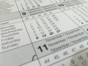 calendar 547619 1920 300x225 - Passo a Passo para começar a estudar para Concurso Público